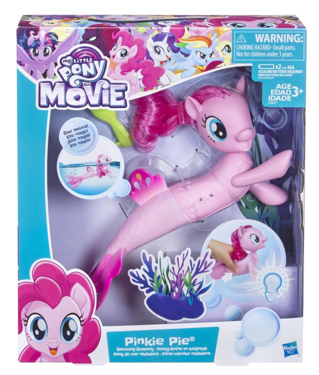 My Little Pony: The Movie Swimming Sea Pony Pinkie Pie Figure Gallery Image 9