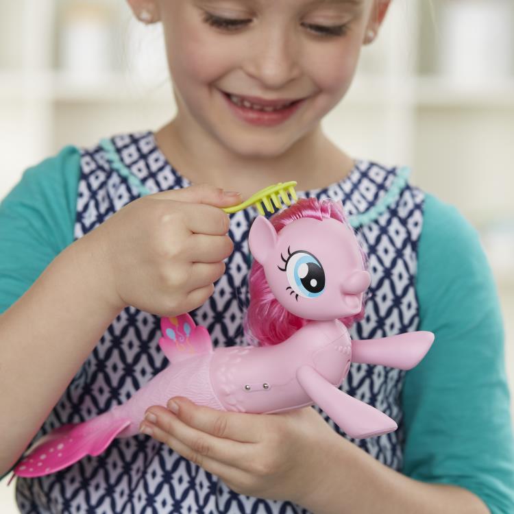 My Little Pony: The Movie Swimming Sea Pony Pinkie Pie Figure Gallery Image 4