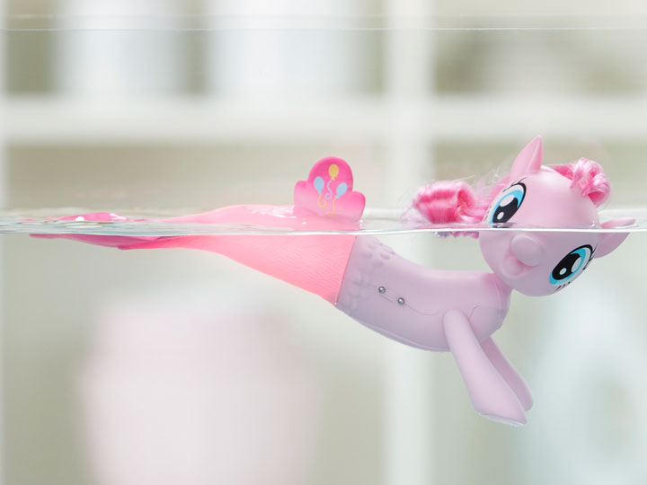 My Little Pony: The Movie Swimming Sea Pony Pinkie Pie Figure Gallery Image 1