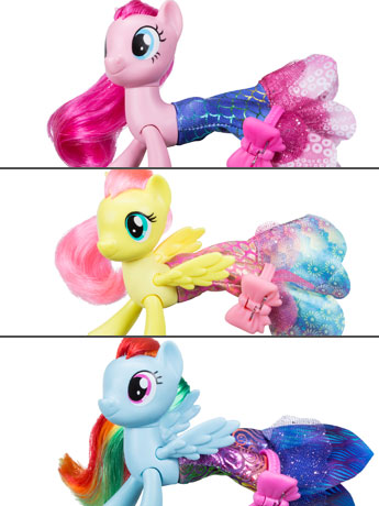 My Little Pony: The Movie Land & Sea Fashion Wave 1 Set of 3 Gallery Image 2