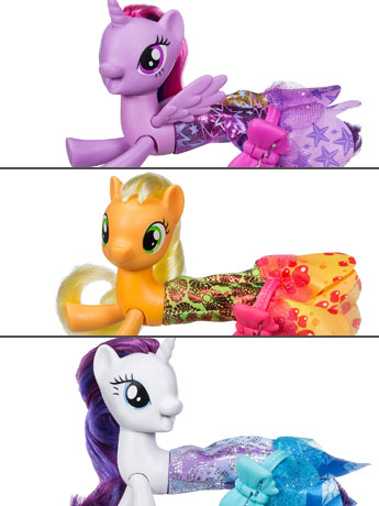 My Little Pony: The Movie Land & Sea Fashion Wave 2 Set of 3 Gallery Image 2