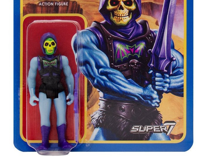 Masters of the Universe ReAction Battle Armor Skeletor Figure Gallery Image 1
