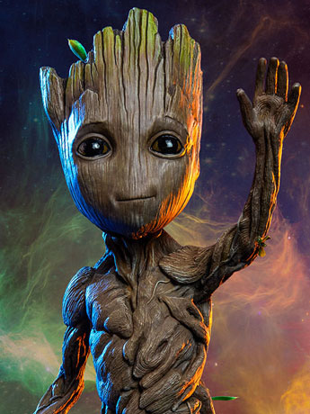 Guardians of the Galaxy Vol. 2 Baby Groot Life-Size Maquette Gallery Image 2