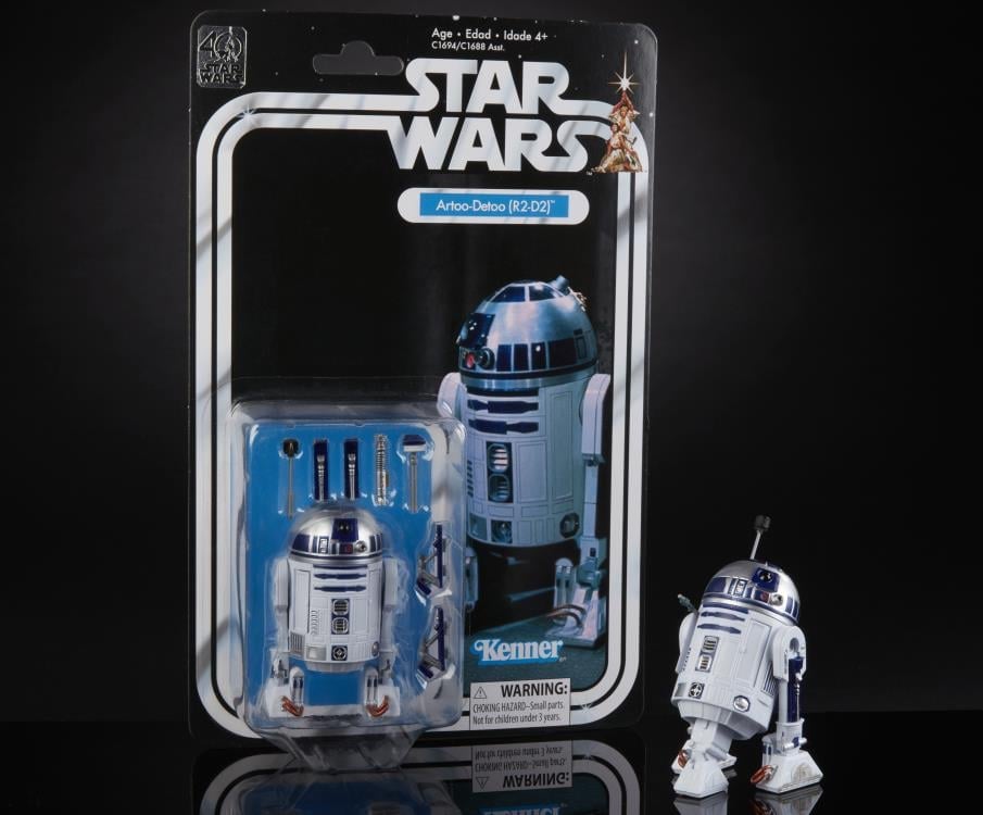 Star Wars 40th Anniversary The Black Series 6" R2-D2 Gallery Image 8
