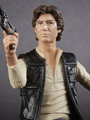 Star Wars 40th Anniversary The Black Series 6" Han Solo Gallery Image 2