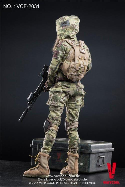 MC Camouflage Women Soldier Villa 1/6 Scale Figure Gallery Image 8