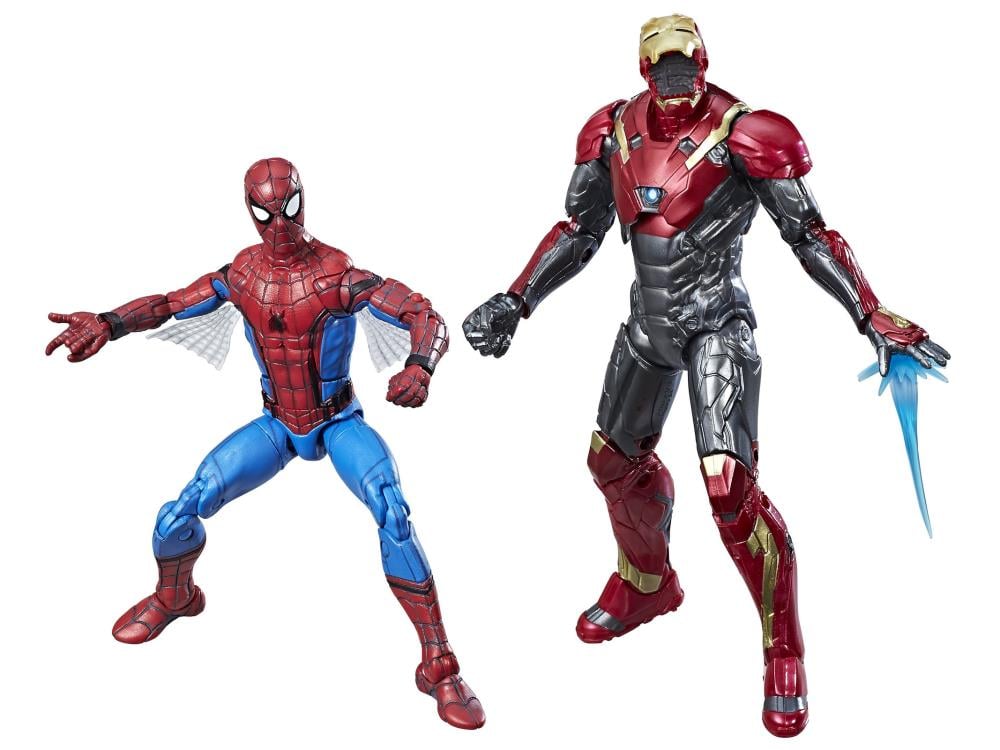 Spider-Man: Homecoming Marvel Legends Spider-Man & Iron Man Sentry Two-Pack Gallery Image 3