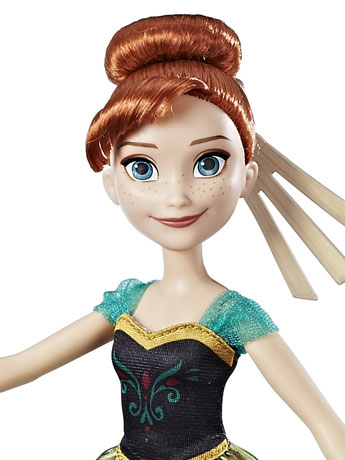 Frozen Anna Fashion Doll With Coronation Vanity Gallery Image 2