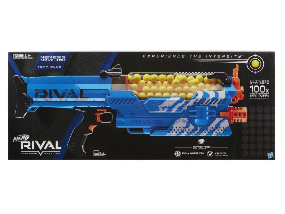 Nerf Rival Nemesis MXVII-10K (Blue) Gallery Image 7
