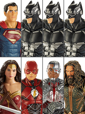 Justice League DC Comics Multiverse Wave 1 Case of 8 Figures (Collect & Connect Steppenwolf) Gallery Image 2