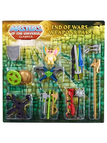 Masters of the Universe Classics End of Wars Weapons Pak