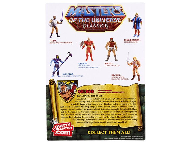 Masters of the Universe Classics Geldor (Fan Choice Winner) Gallery Image 4