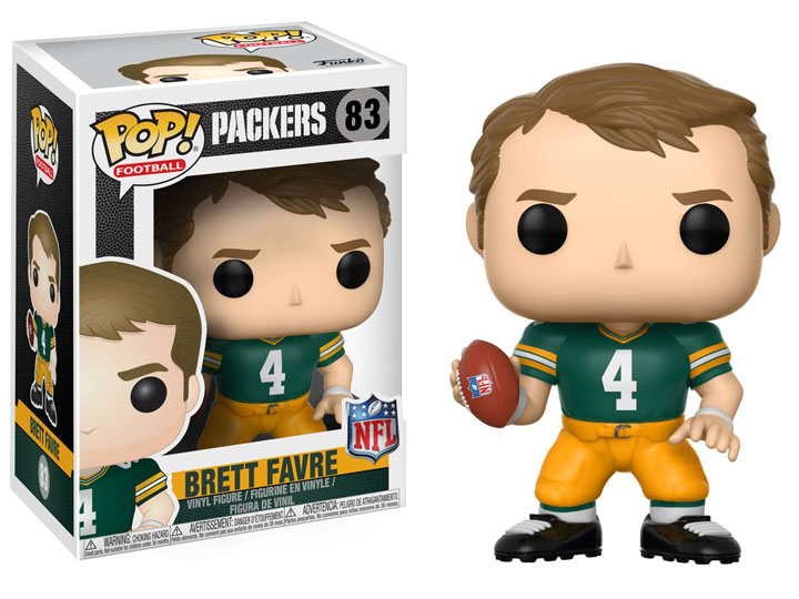 Pop! NFL Legends: Packers - Brett Favre (Home) Gallery Image 1