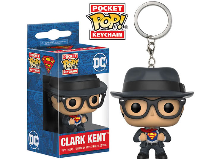 Pocket Pop! Keychain: DC Comics - Clark Kent Gallery Image 1