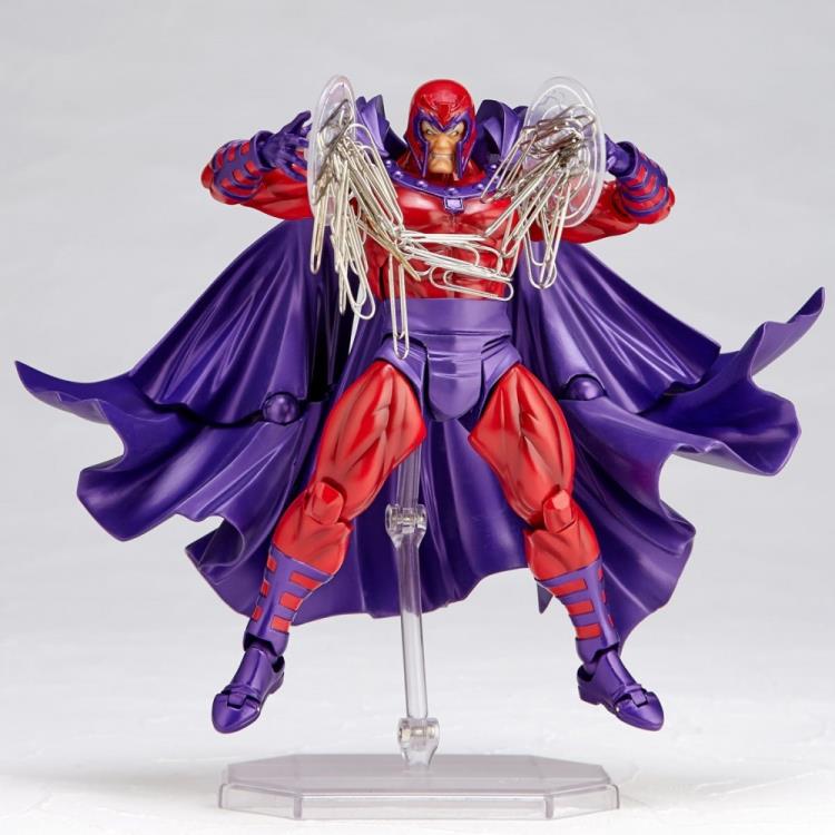 Marvel Amazing Yamaguchi Revoltech No.006 Magneto Action Figure Gallery Image 10