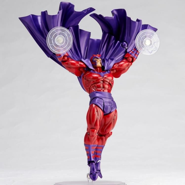 Marvel Amazing Yamaguchi Revoltech No.006 Magneto Action Figure Gallery Image 9