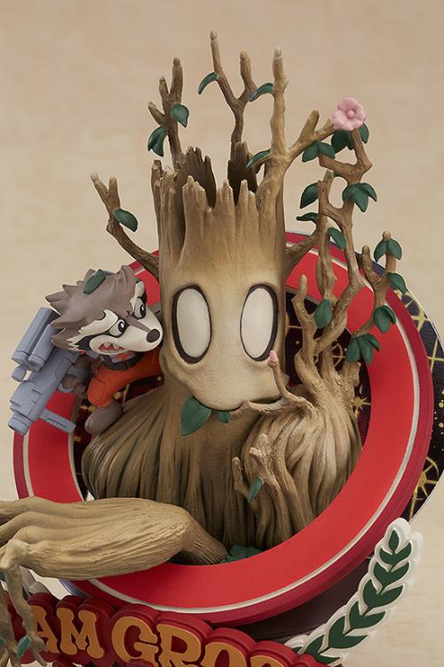 Marvel Manga Variant: Groot (Superlog Ver.) Statue Gallery Image 7