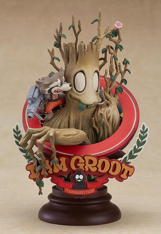 Marvel Manga Variant: Groot (Superlog Ver.) Statue Gallery Image 3
