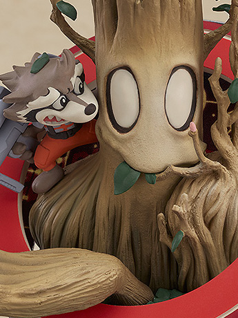 Marvel Manga Variant: Groot (Superlog Ver.) Statue Gallery Image 2