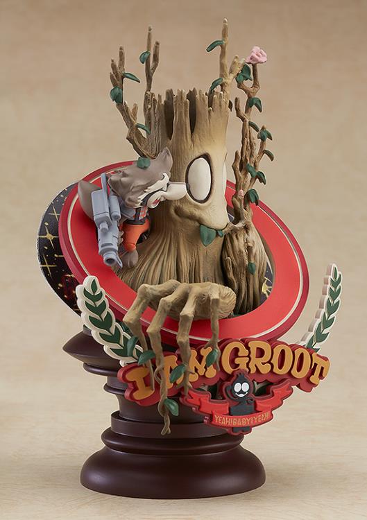 Marvel Manga Variant: Groot (Superlog Ver.) Statue Gallery Image 5