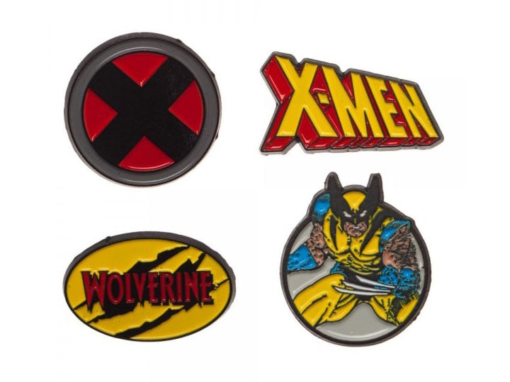 Marvel X-Men Pins Set of 4 Gallery Image 1