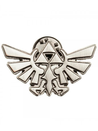 The Legend of Zelda Triforce Logo Pin Gallery Image 2