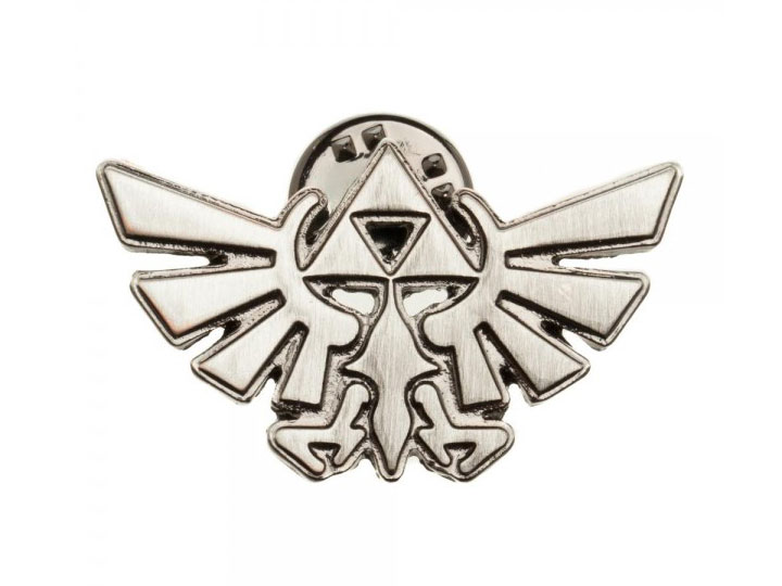 The Legend of Zelda Triforce Logo Pin Gallery Image 1