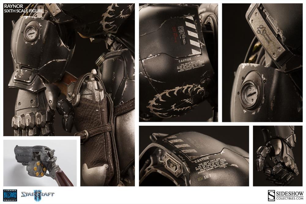 Starcraft II Jim Raynor Terran Space Marine 1/6 Scale Figure Gallery Image 9