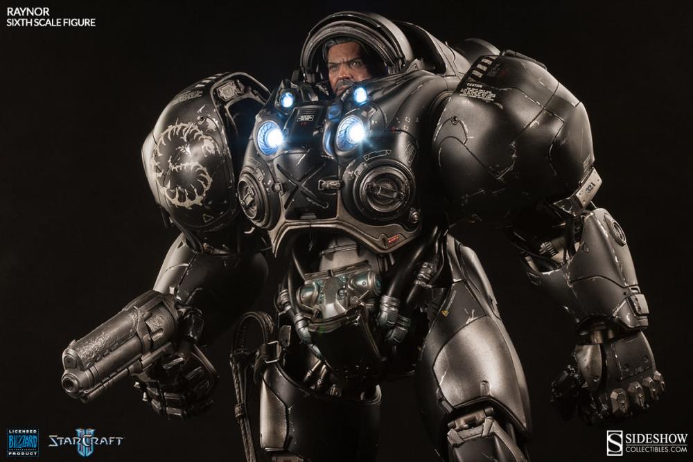 Starcraft II Jim Raynor Terran Space Marine 1/6 Scale Figure Gallery Image 6