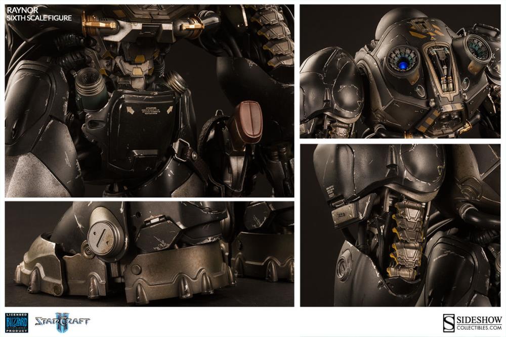 Starcraft II Jim Raynor Terran Space Marine 1/6 Scale Figure Gallery Image 11