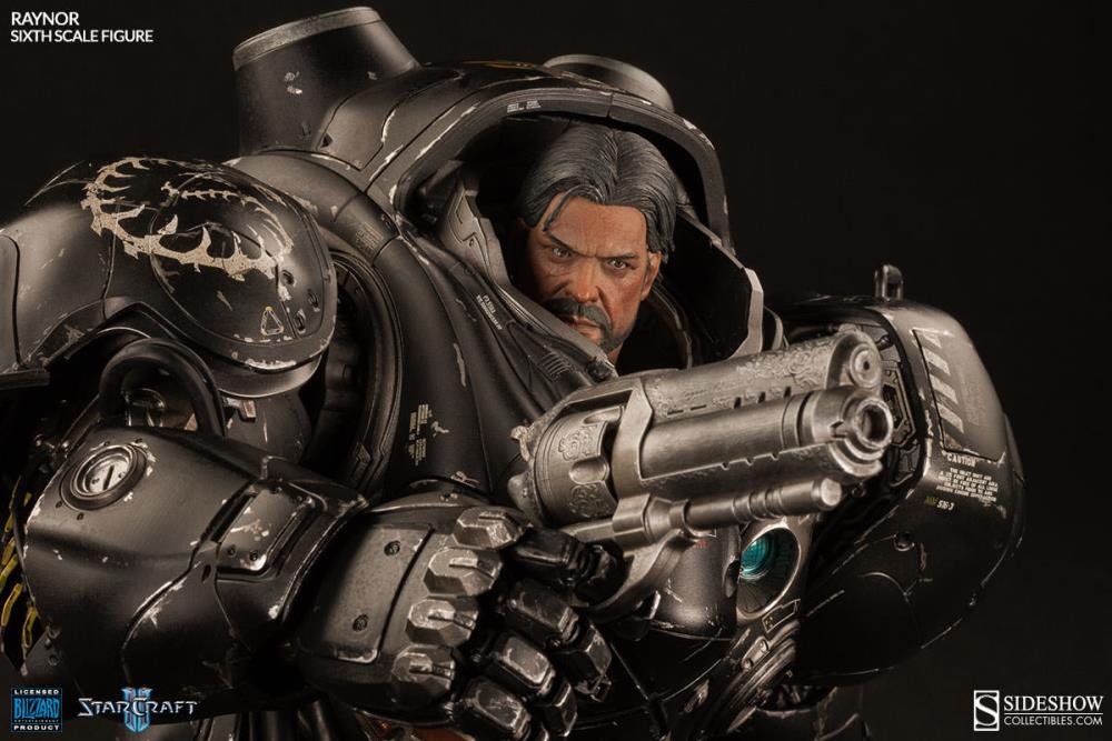 Starcraft II Jim Raynor Terran Space Marine 1/6 Scale Figure Gallery Image 7