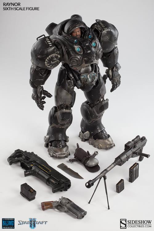 Starcraft II Jim Raynor Terran Space Marine 1/6 Scale Figure Gallery Image 12