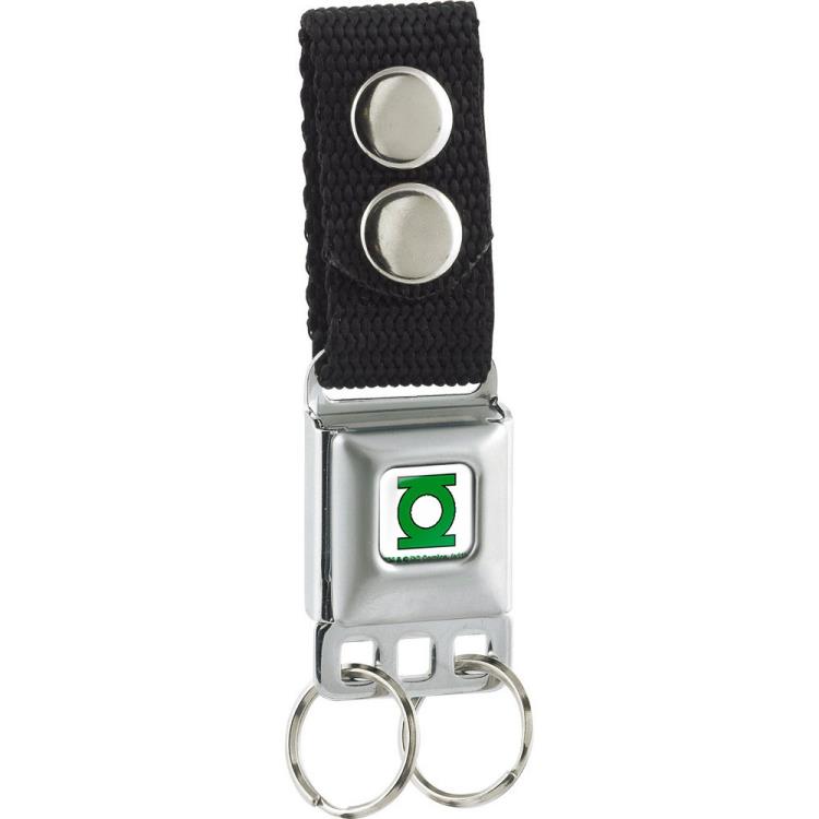 DC Comics Green Lantern Logo SeatBelt Buckle Keychain Gallery Image 3