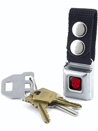 Transformers Autobot Logo SeatBelt Buckle Keychain Gallery Image 2