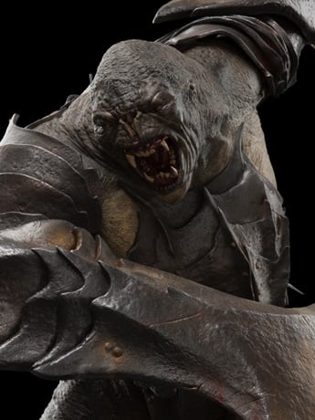 The Hobbit War Troll Premium Statue Gallery Image 2