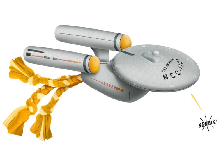 Warp Drive Plush Chew Toy Gallery Image 1