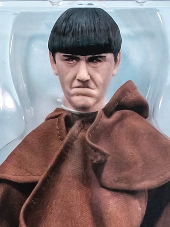The Three Stooges World's Greatest Knuckleheads! Moe (Monk) 8" Retro Figure Gallery Image 2
