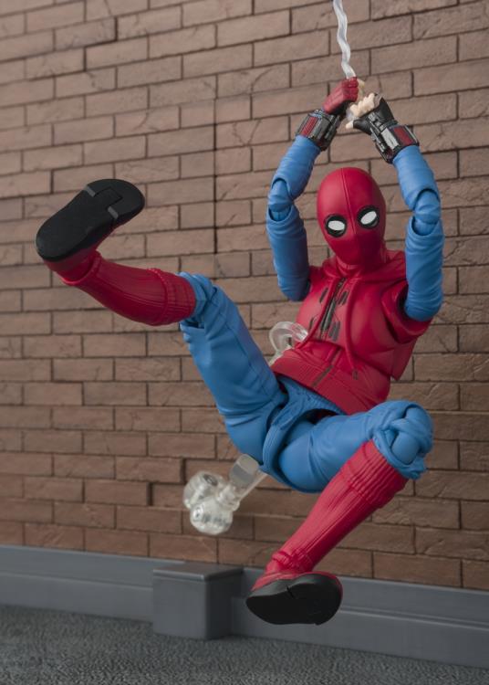 Spider-Man: Homecoming S.H.Figuarts Spider-Man (Homemade Suit Ver.) & Tamashii Option Act Wall Gallery Image 3