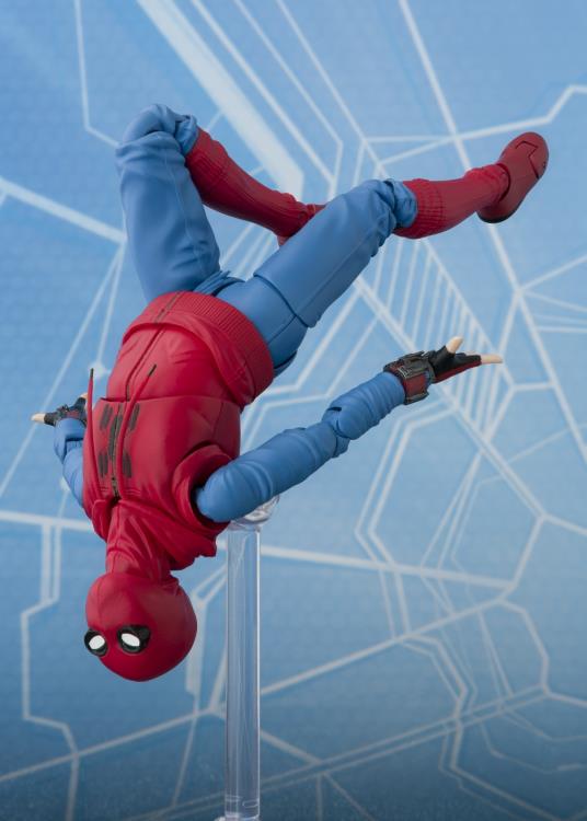 Spider-Man: Homecoming S.H.Figuarts Spider-Man (Homemade Suit Ver.) & Tamashii Option Act Wall Gallery Image 8