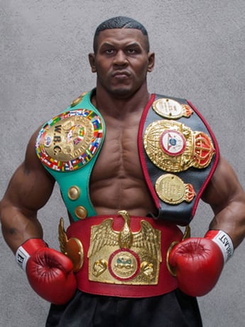 Mike Tyson Premium 1/4 Scale Statue Gallery Image 2