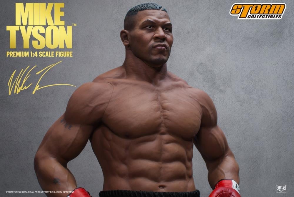 Mike Tyson Premium 1/4 Scale Statue Gallery Image 8