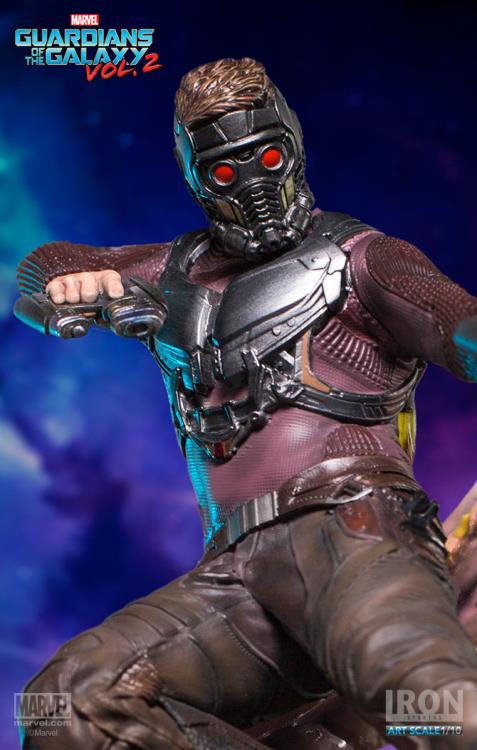 Guardians of the Galaxy Vol. 2 Battle Diorama Series Star-Lord 1/10 Art Scale Statue Gallery Image 10