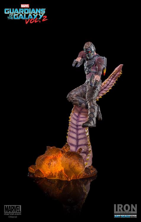 Guardians of the Galaxy Vol. 2 Battle Diorama Series Star-Lord 1/10 Art Scale Statue Gallery Image 4