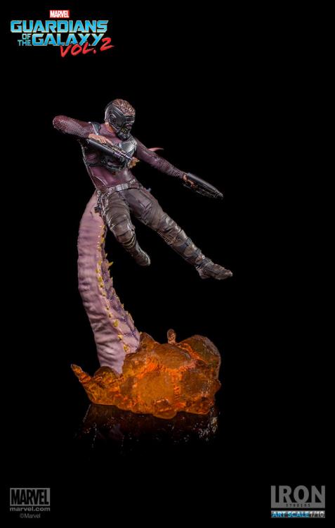 Guardians of the Galaxy Vol. 2 Battle Diorama Series Star-Lord 1/10 Art Scale Statue Gallery Image 6