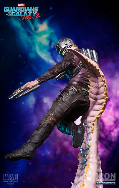 Guardians of the Galaxy Vol. 2 Battle Diorama Series Star-Lord 1/10 Art Scale Statue Gallery Image 11