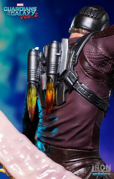 Guardians of the Galaxy Vol. 2 Battle Diorama Series Star-Lord 1/10 Art Scale Statue Gallery Image 8