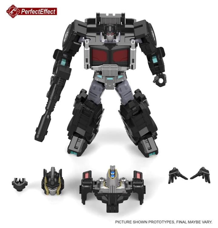 PC-20 Perfect Combiner Black Jinrai Upgrade Set Gallery Image 5