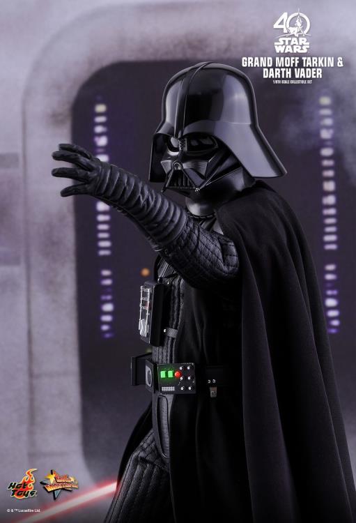 Star Wars: A New Hope MMS434 Grand Moff Tarkin & Darth Vader 1/6th Scale Collectible Figure Set Gallery Image 6