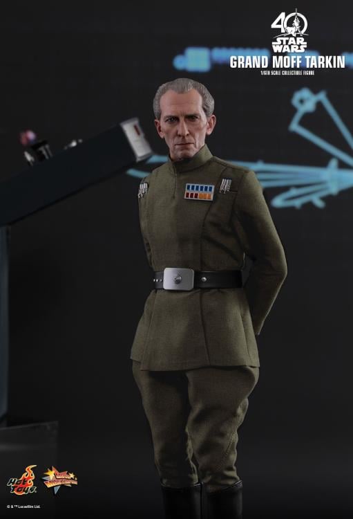 Star Wars: A New Hope MMS434 Grand Moff Tarkin & Darth Vader 1/6th Scale Collectible Figure Set Gallery Image 9