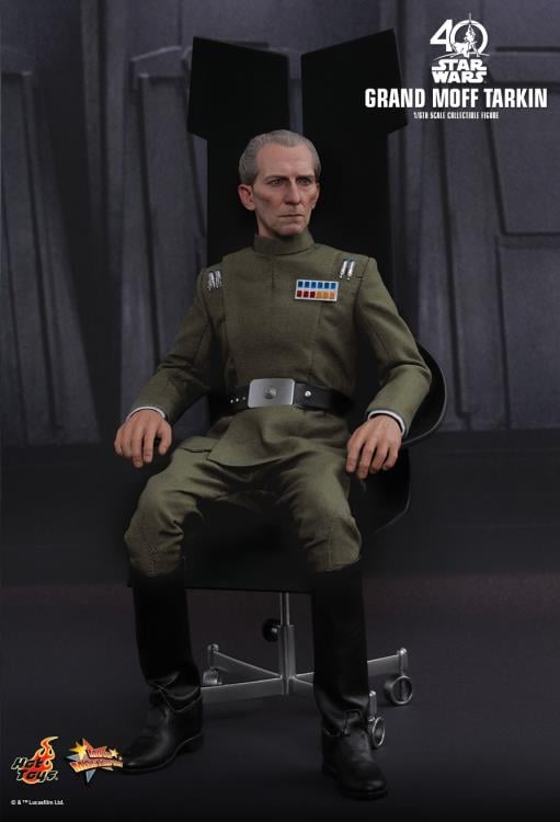 Star Wars: A New Hope MMS434 Grand Moff Tarkin & Darth Vader 1/6th Scale Collectible Figure Set Gallery Image 8